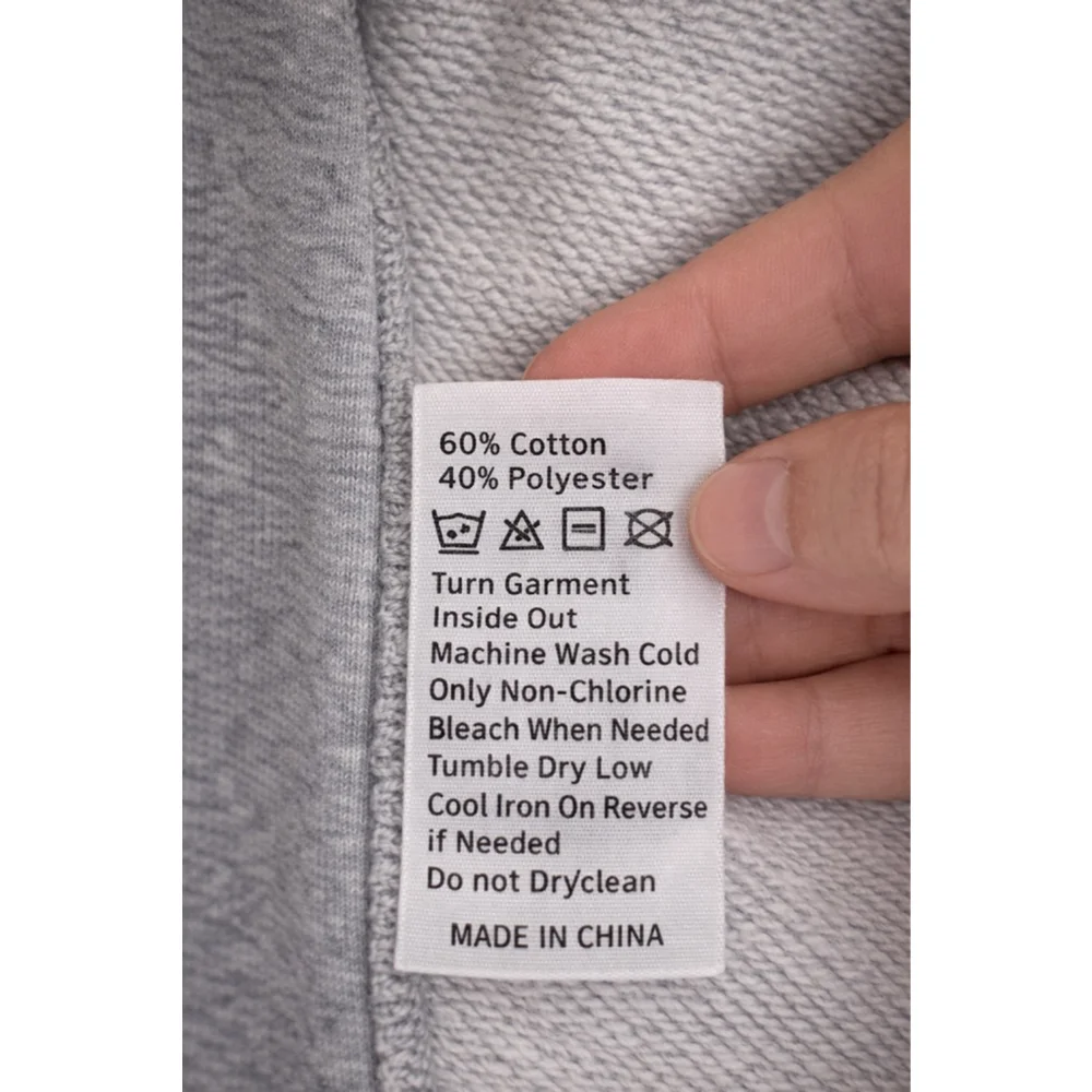 Quacker Factory Gray Rhinestone Zip Jacket Women’s Large Sparkle Sweatshirt - Picture 8 of 8